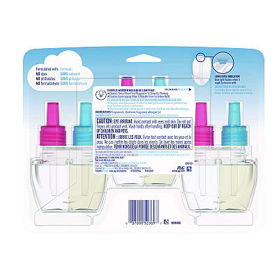 Febreze PLUG Air Freshener Refills, Downy April Fresh, 0.87 oz (PGC52369)