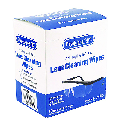 PhysiciansCare Lens Cleaning Wipe, 50/Box (PHY91294)