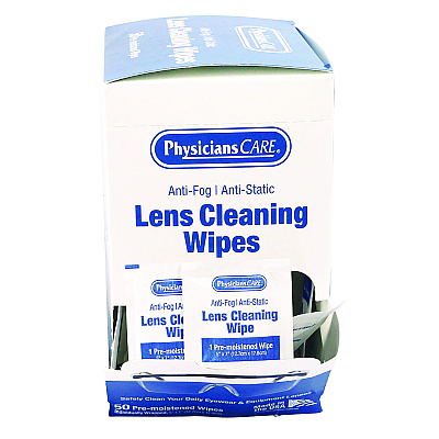 PhysiciansCare Lens Cleaning Wipe, 50/Box (PHY91294)