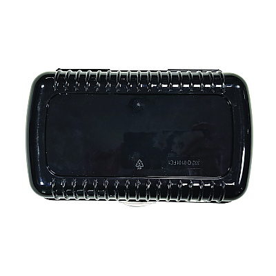 Pep Rally Pencil Case, 9.13 x 5.7 x 2.5, Black (RLY61746)