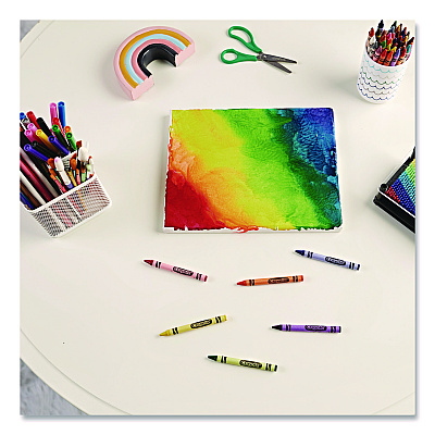 Crayola Washable Watercolor Paint, 24 Assorted Colors, Palette Tray (CYO530524)