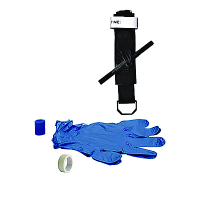 First Aid Only 12-Piece Bleeding Control Treatment Pack, 12 Pieces, Resealable Plastic Bag (FAO91166)
