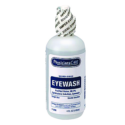 First Aid Only Eye Care Treatment Pack, 10 Pieces, Resealable Plastic Bag (FAO91168)