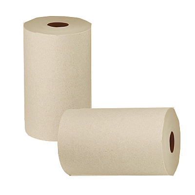 Georgia Pacific Professional Pacific Blue Ultra Paper Towels, 1-Ply, 9" x 6,000 ft, Brown, 6/Carton (GPC26611)