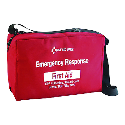First Aid Only 224-Piece Emergency Response Bag, 224-Piece, Fabric Case (FAO91170)