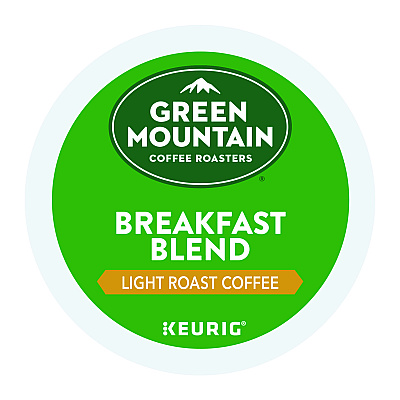 Green Mountain Coffee Roasters Roasters Roasters Breakfast Blend Coffee K-Cup Pods, Regular, 70/Box (GMT5000373741)
