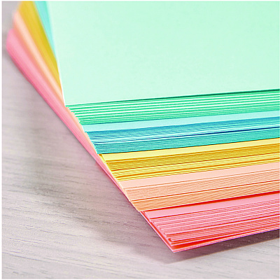 Astrobrights Color Paper - "Punchy Pastels" Assortment, 24 lb Bond Weight, 8.5 x 11, Assorted, 200/Pack (WAU91741)