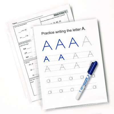 Avery Top-Load Sheet Protector, Economy Gauge, Letter, Semi-Clear, 50/Box (AVE74098)