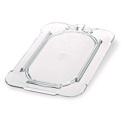 Carlisle StorPlus Polycarbonate Flat Universal Lid, 4.31 x 6.88 x 0.44, Clear, Plastic (CFS10336U07)