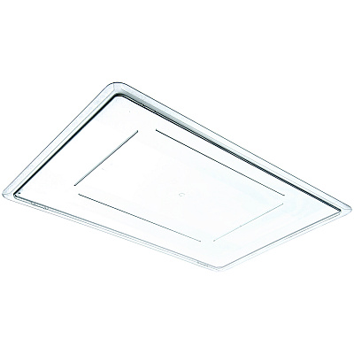 Carlisle StorPlus Polycarbonate Food Storage Container Lid, 18 x 26 x 1.28, Clear, Plastic (CFS1062707)