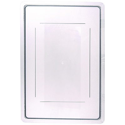 Carlisle StorPlus Polycarbonate Food Storage Container Lid, 18 x 26 x 1.28, Clear, Plastic (CFS1062707)