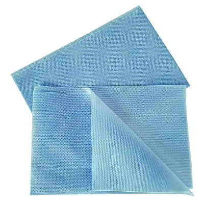 SaniWorks Deluxe Foodservice Wiper, 1-Ply, 13 x 21, Blue, 150/Carton (HOSNF310QCBA)