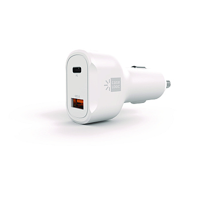 ByTech PD Car Charger, 60 W, Two 2 A Ports, White (BTHCLPDV6105WT)