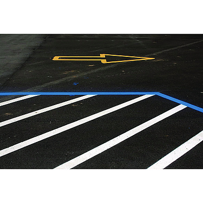 Rust-Oleum Professional Striping Machine, Accommodates Up to 13 Standard Inverted Striping Paint Spray Cans, Yellow (RST2395000CT)