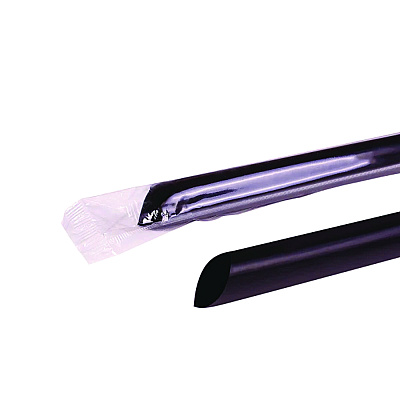 Karat Boba Straws, 9", Black, 1,600/Carton (KRTC9060SBLACK)