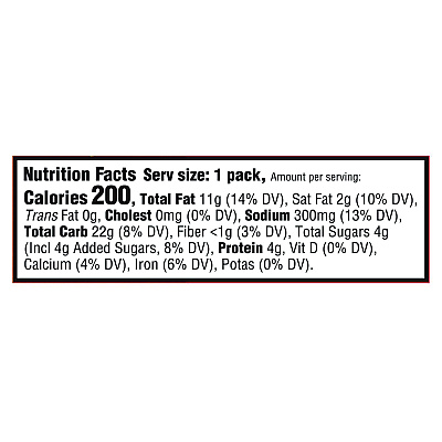 Nabisco Ritz Peanut Butter Cracker Sandwiches, 1.38 oz, 8/Pack (CDB02104)