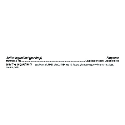 HALLS Triple Action Cough Drops, Cherry, 30/Bag, 12 Bags/Box (CDB27499)