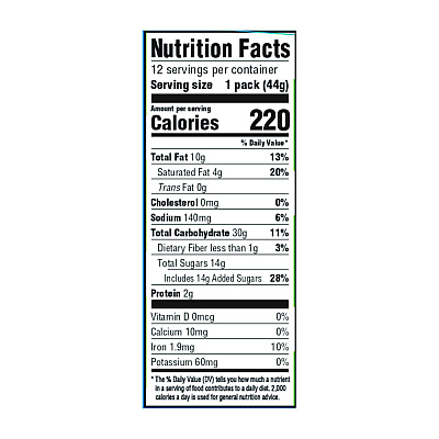 Nabisco Chips Ahoy Cookies, Chocolate Chip, 1.4 oz Pack (CDB52220)