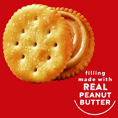 Nabisco Ritz Peanut Butter Cracker Sandwiches, 1.38 oz, 8/Pack (CDB02104)