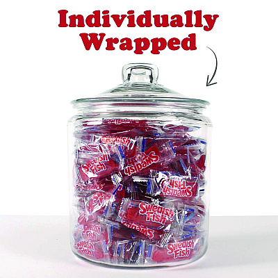 Swedish Fish Grab-and-Go Candy Snacks In Reception Box, 240-Pieces/Box (CDB43146)