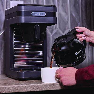 BUNN 10-Cup Speed Brew Elite CSB2G Coffee Maker, Gray/Stainless Steel