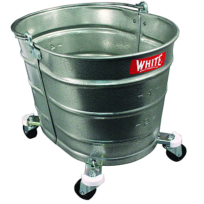 Impact Metal Mop Bucket, 26 qt, Steel (IMP260)