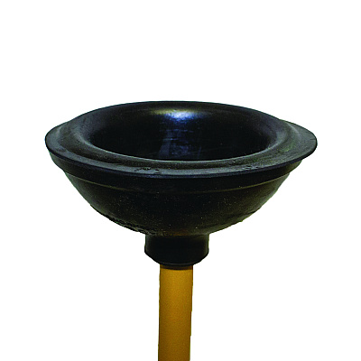 Impact Plunger, 20" Wood Handle, 6" dia (IMP9201)