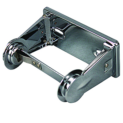 Impact Single Roll Toilet Tissue Dispenser, 6.5 x 4.5 x 2.75, Chrome, 1 Dozen (IMP2500DZ)