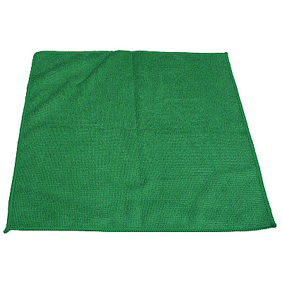 Impact Premium Weight Microfiber Dry Cloths, 16 x 16, Green, 12/Pack (IMPLFK300)