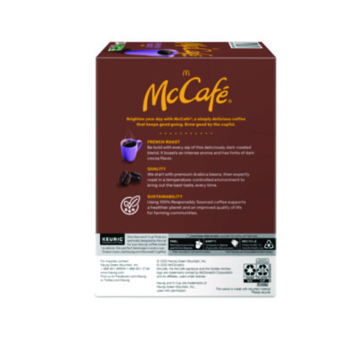 McCafe French Roast K-Cup, 24/BX (GMT7466)