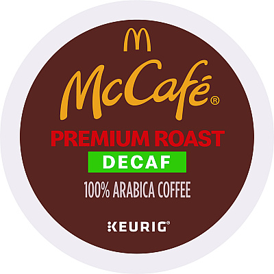 McCafe Premium Roast Decaf K-Cup, 24/BX (GMT7467)