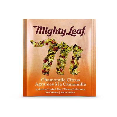 Mighty Leaf Tea Whole Leaf Tea Pouches, Chamomile Citrus, 15/Box (PEE510136)