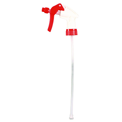 Impact General Purpose Trigger Sprayer, 9.88" Tube, Fits 32 oz Bottles, Red/White, 24/Carton (IMP59062491)