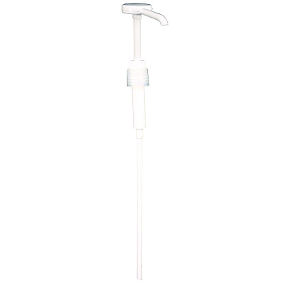 Impact Economy Plastic Dispensing Pump with Senior Rieke Adapter for 5 gal Pails and 38 mm Screwcap for 1 gal Jugs, White (IMP904AEA)