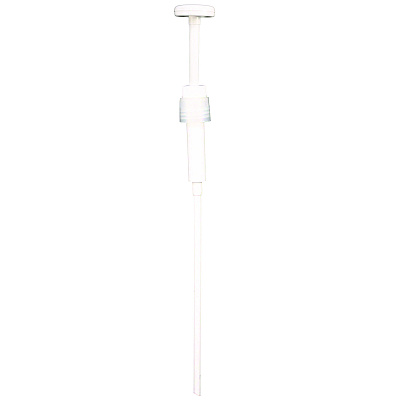 Impact Economy Plastic Dispensing Pump with Senior Rieke Adapter for 5 gal Pails and 38 mm Screwcap for 1 gal Jugs, White (IMP904AEA)