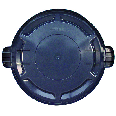 Impact Value-Plus Gator Container Lids, For 20 gal, Flat-Top, 20.4" Diameter, Gray (IMPGL200203)