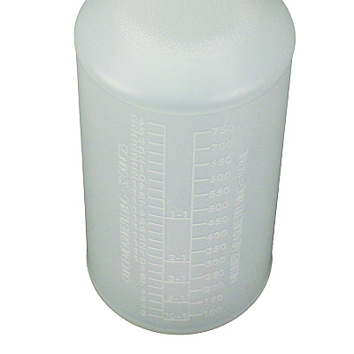 Impact Plastic Bottles with Graduations, 32 oz, Clear, 12/Carton (IMP5032WGDZUN)