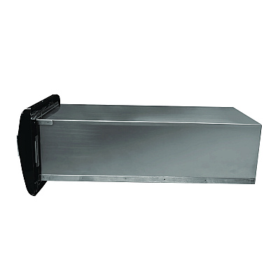Cascades PRO Tandem In-Counter Interfold Napkins Dispenser, 6.25 x 18 x 6.5, Black (CSDDN200)
