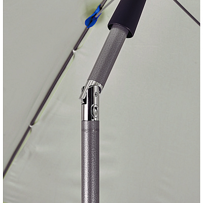 ergodyne Shax 6100 Lightweight Work Umbrella, 90" Span, 92" Long, Blue Canopy (EGO12964)
