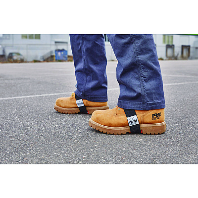 ergodyne 6317 Orange Ice Cleats Mid-Sole Heeled Boot, One Size Fits Most, Orange, Pair (EGO16321)