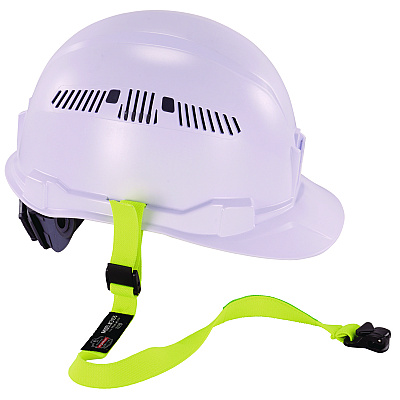 ergodyne Squids 3155 Elastic Lanyard with Clamp, 2 lb Max Working Capacity, 18"-48" Long, Lime, 10/Pack (EGO19154)