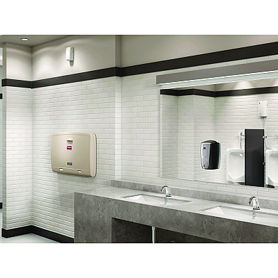 Rubbermaid Commercial TC Microburst Odor Control System 3000 LCD, 3.25 x 4.33 x 6.6, White (RCP1793532)