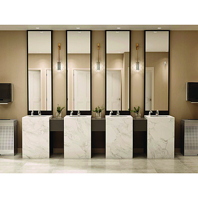 Rubbermaid Commercial One Shot Soap Dispenser - Touch Free, Foam, 11 x 14 x 3.5, Chrome (RCP1938171)