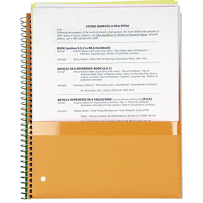 Five Star Wirebound Notebook with Two Pockets, 1-Subject, Medium/College Rule, Red Cover, (100) 11 x 8.5 Sheets (MEA72053)