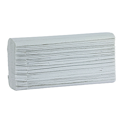 Boardwalk Green Multifold Towels, 1-Ply, 9.3 x 9.5, Natural White, 250/Pack, 16 Packs/Carton (BWK10GREENB)