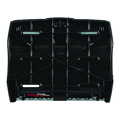 Boardwalk Xtra 2-Roll Controlled Bath Tissue Dispenser, 11.13 x 7.38 x 8.88, Translucent Black (BWK47GREEN)