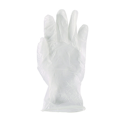Boardwalk General Purpose Vinyl Gloves, Powder/Latex-Free, 2.6 mil, Large, Clear, 100/Box, 10 Boxes/Carton (BWK365LCT)