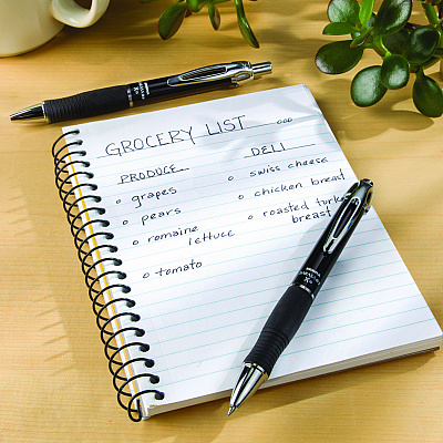 Zebra Sarasa Dry X10 Gel Pen, Retractable, Medium 0.7 mm, Black Ink, Black/Silver Barrel, 12/Pack (ZEB42610)
