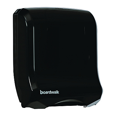 Boardwalk Ultrafold Multifold/C-Fold Towel Dispenser, 11.75 x 6.25 x 18, Black Pearl (BWK1500)