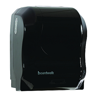 Boardwalk Hands Free Mechanical Towel Dispenser, 13.25 x 10.25 x 16.25, Black (BWK1501)